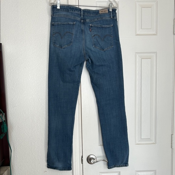 Levi's Denim - Levi's Blue mid rise skinny Leg stretch Denim Jeans